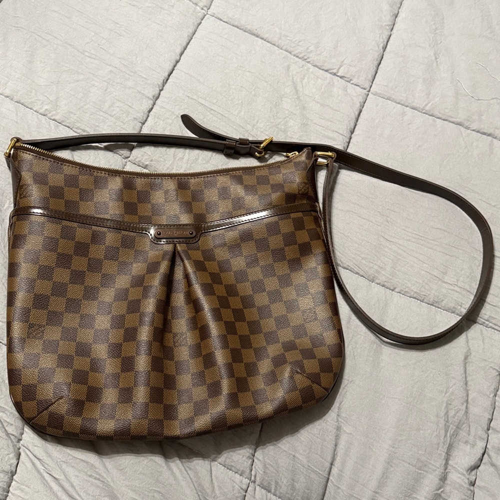 Louis Vuitton Brown Checkered Shoulder Bag